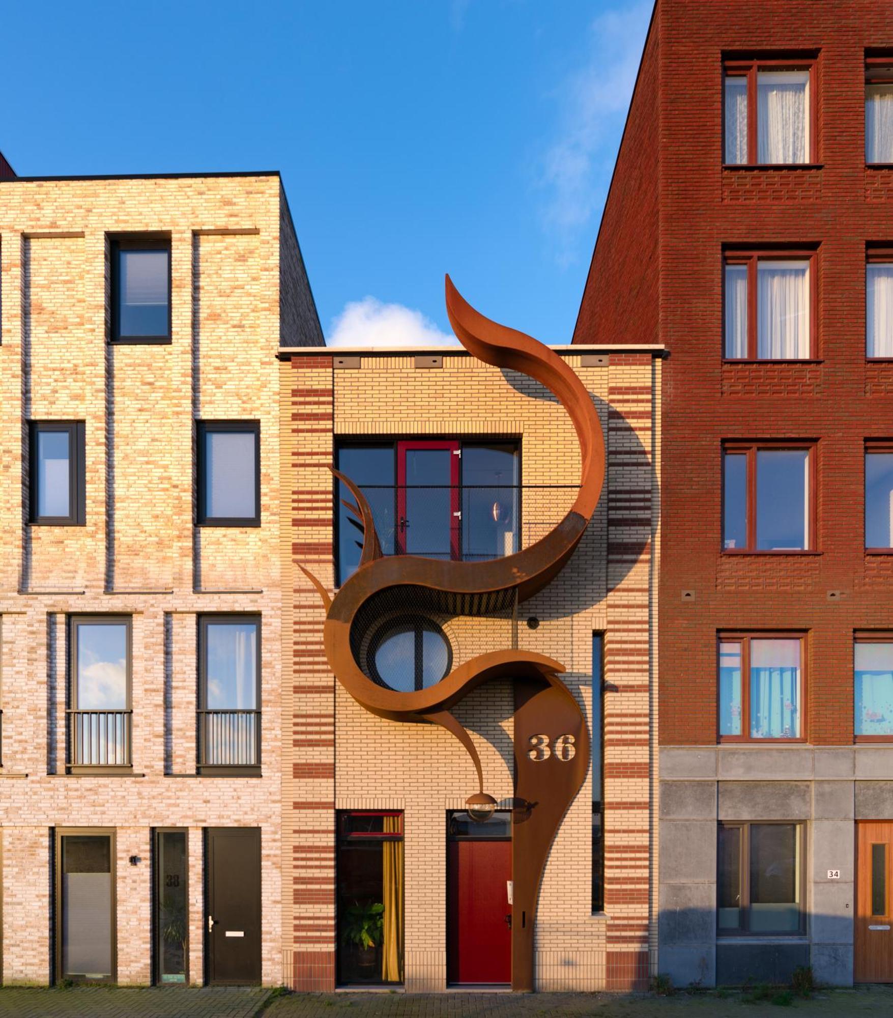 Huis Met De Krul Amsterdam Ngoại thất bức ảnh